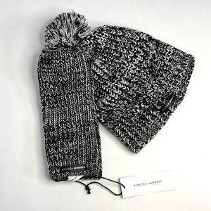 Rebecca Minkoff Beanie & Arm Warmer Set